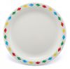 Harfield Polycarbonate Patterned Plates 17cm (12 Pack)