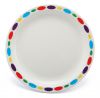 Harfield Polycarbonate Patterned Plates 23cm (10 Pack)