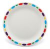 Harfield Polycarbonate Patterned Plates 23cm (12 Pack)