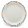 Harfield Polycarbonate Patterned Plates 17cm (12 Pack)