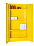 Yellow Hazardous Substance Cabinet 1830mm H x 915mm W x 457mm D