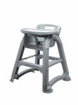 GenWare Grey PP Stackable High Chair