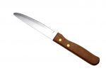 Large Dark Wood Handle Steak Knife (Dozen)
