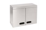 Stainless Steel Hinged Door Wall Cupboard (450mmx330x600)