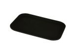 Rectangular Non Slip Tray Black 381mm x 508mm