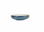Terra Porcelain Aqua Blue Two Tone Coupe Bowl 22cm - Pack of 6