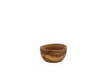 GenWare Olive Wood Rustic Dip Pot 5cl/1.75oz - Pack of 12