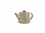 Terra Porcelain Grey Teapot 50cl/17.6oz - Pack of 6
