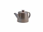 Terra Porcelain Rustic Copper Teapot 50cl/17.6oz - Pack of 6