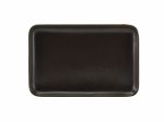 Terra Porcelain Black Rectangular Platter 30 x 20cm - Pack of 3
