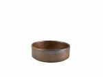 Terra Porcelain Rustic Copper Presentation Bowl 13cm - Pack of 6