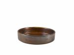 Terra Porcelain Rustic Copper Presentation Bowl 18cm - Pack of 6