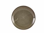 Terra Porcelain Grey Deep Coupe Plate 25cm - Pack of 6