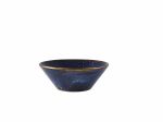 Terra Porcelain Aqua Blue Conical Bowl 16cm - Pack of 6