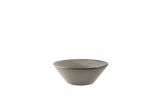Terra Porcelain Grey Conical Bowl 14cm - Pack of 6