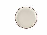 Terra Stoneware Sereno Brown Coupe Plate 24cm - Pack of 6
