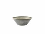 Terra Porcelain Matt Grey Conical Bowl 16cm - Pack of 6