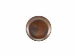 Terra Porcelain Rustic Copper Coupe Plate 19cm - Pack of 6
