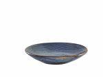 Terra Porcelain Aqua Blue Organic Coupe Bowl 21.5cm - Pack of 6
