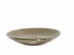 Terra Porcelain Grey Organic Coupe Bowl 26cm - Pack of 6