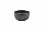 Terra Porcelain Black Round Bowl 12.5cm - Pack of 6