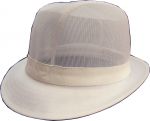 White Trilby Hat