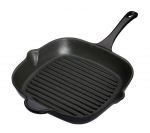 Kitchen Craft Cast Iron 23cm Square Grill Pan