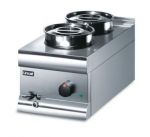 Lincat BS3W 2 Round Pot Bain Marie - Wet Well