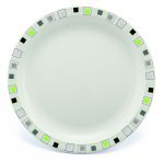 Harfield Polycarbonate Patterned Plates 17cm (12 Pack)