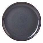 Terra Stoneware Rustic Blue Coupe Plate 19cm - Pack of 6
