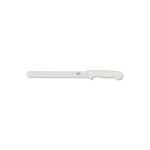 White Handle Serrated Slicer Knife 25cm (10in)