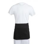 Whites Waist Apron Polycotton Black