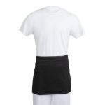 Whites Short Bistro Apron Black