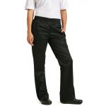 Chef Works Womens Basic Baggy Chefs Trousers Black