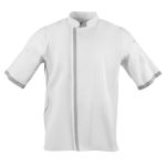 Southside Chefs Jacket Short Sleeve White