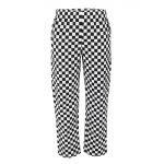 Whites Unisex Vegas Chef Trousers Big Black & White Check