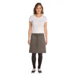 Chef Works Urban Dorset Antique Half Bistro Apron Earth Brown