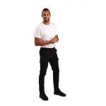 Stretch Slim Combat Trousers Black