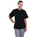 Nisbets Essentials T-Shirts Black (Pack of 2)