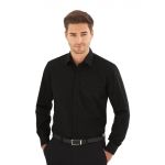 Brook Taverner Mens Long Sleeve Black Rapino Shirt