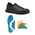 WearerTech Transform Safety Toe Trainer with Modular Insole Black