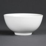 Olympia Whiteware Rice Bowls 130mm 390ml (Pack of 12)