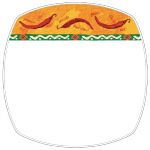 Churchill Salsa Square Plates 165mm (Pack of 12)