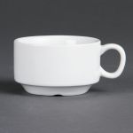 Olympia Whiteware Stacking Espresso Cups 85ml 3oz (12 pack)