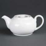 Olympia Whiteware Teapots 426ml (4 pack)