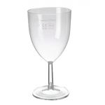 eGreen Polystyrene Wine Glasses 200ml CE Marked at 175ml (Pack of 48)