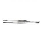 Stainless Steel Round Tip Micro Tweezers 160mm