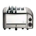 Dualit 2 x 2 Combi Vario 4 Slice Toaster Silver 42171