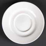 Olympia Lumina Round Saucers 110mm (Pack of 6)