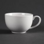 Olympia Whiteware Elegant Cups 230ml 8oz (12 Pack)